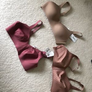 3 BRAND NEW!!! Lululemon bras. Size 34B.